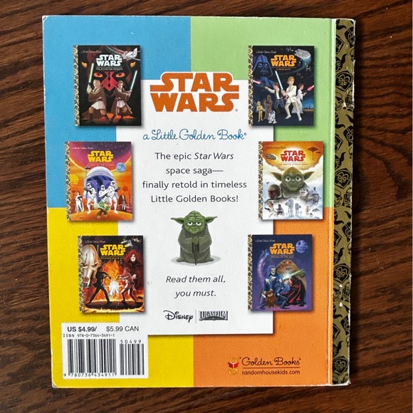 Seven Star Wars Little Golden Books (2015 - 2020) - Picture 5 of 15